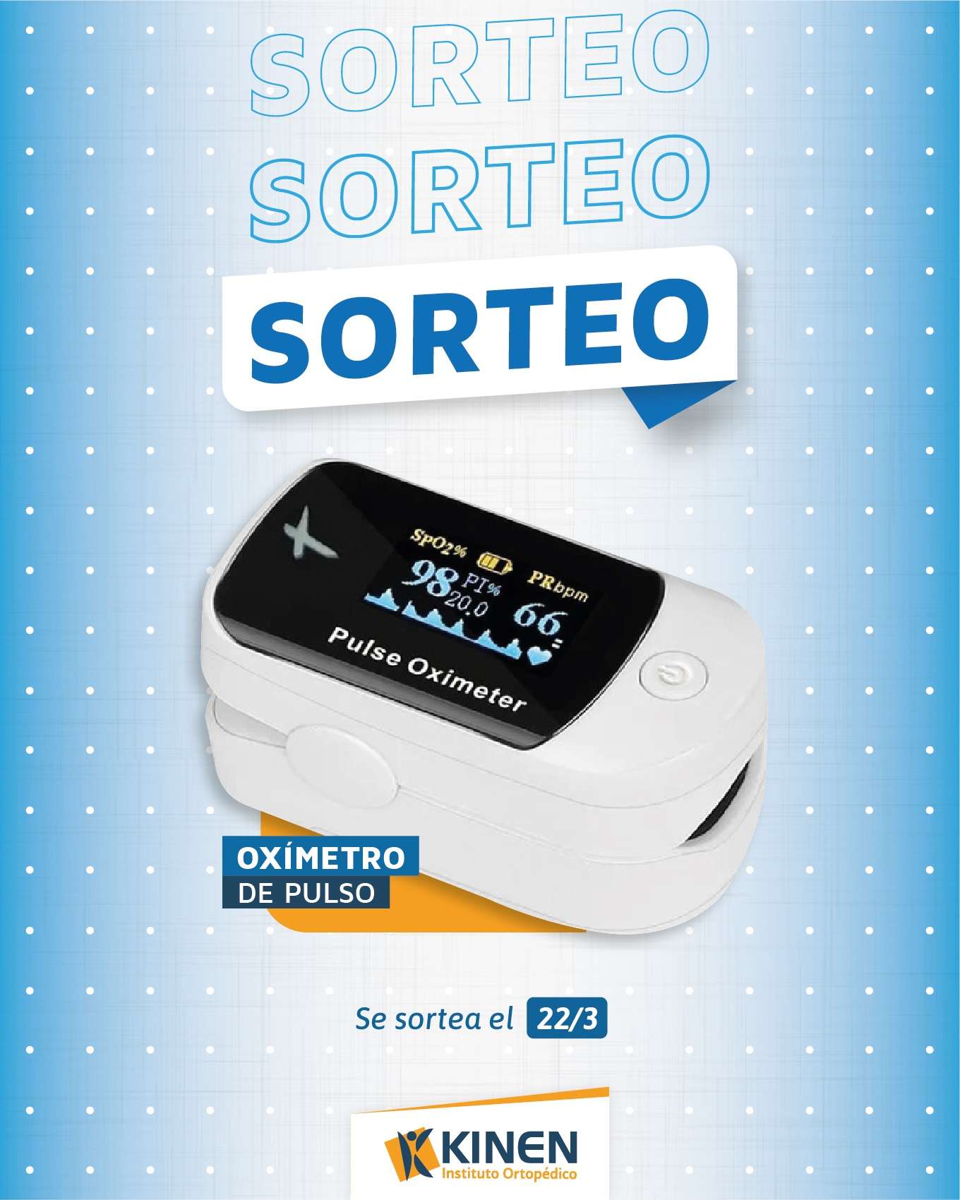 Sorteo Oximetro de Pulso