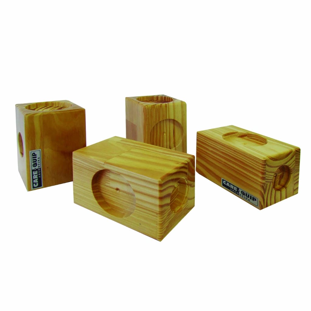 TACOS DE MADERA (4 UNIDADES)