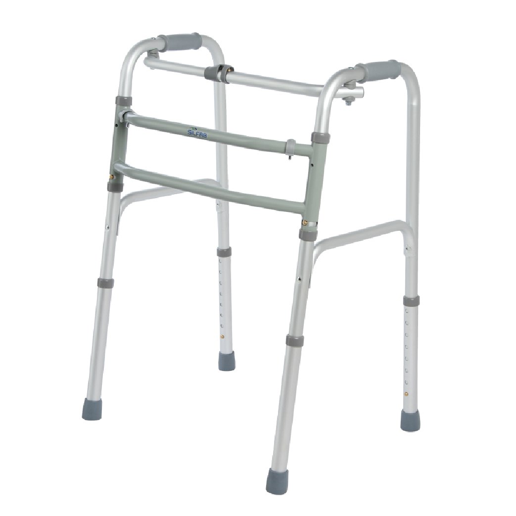 ANDADOR CAMINADOR DE ALUMINIO PLEGABLE PEDIATRICO