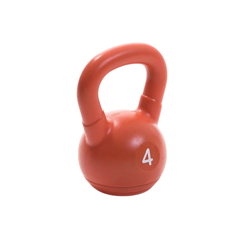 KETTLEBELL PLASTICA DE 04 KG (NARANJA) (*)
