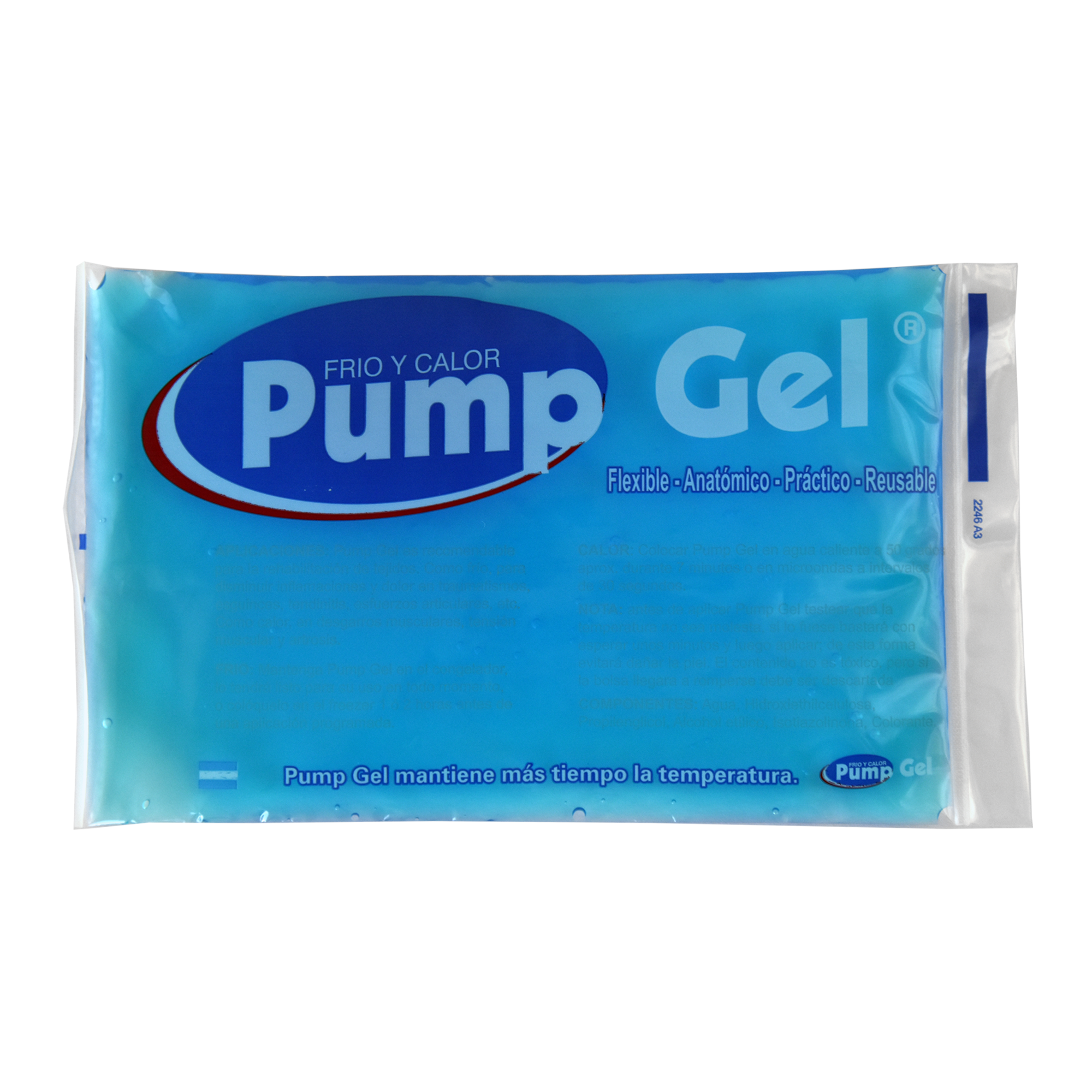 ALMOHADILLA DE GEL FRIO CALOR DE 15 X 24 CM