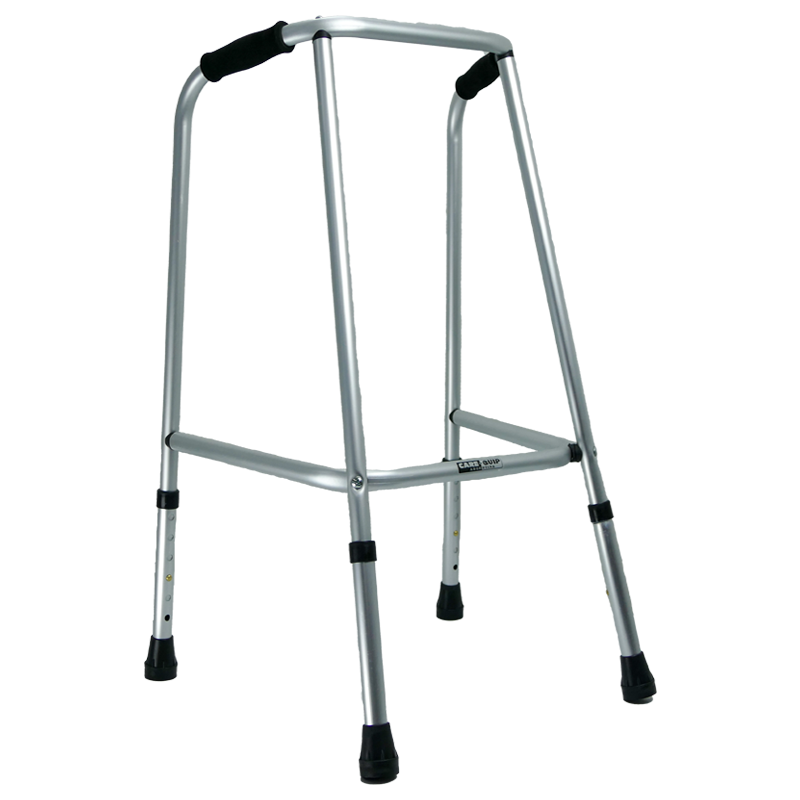 ANDADOR FIJO REGULABLE DE ALUMINIO MEDIANO (*)