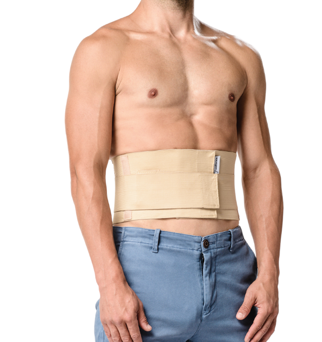 FAJA SACROLUMBAR SUPER COMODA CON 7 BALLENAS - M