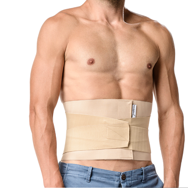 FAJA SACROLUMBAR CON 5 BALLENAS - M