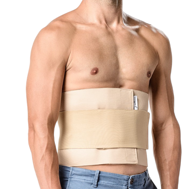 FAJA ABDOMINAL REFORZADA CON 1 BALLENA - L