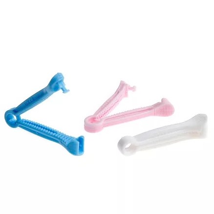 BROCHE CLAMP UMBILICAL BEBE (BLANCO)