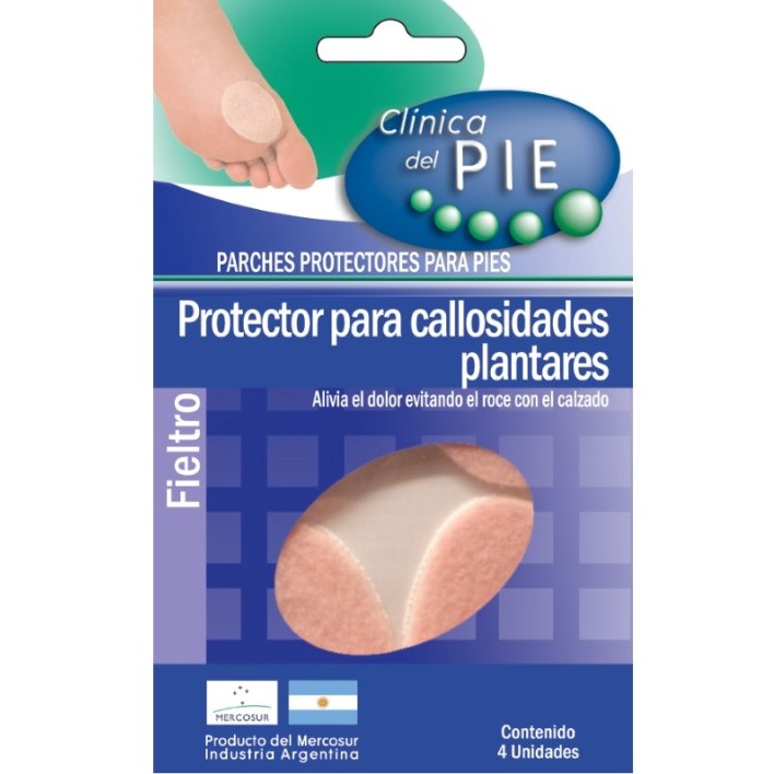 PROTECTOR FIELTRO DE CALLO PLANTAR - FP706 (4 UNIDADES)