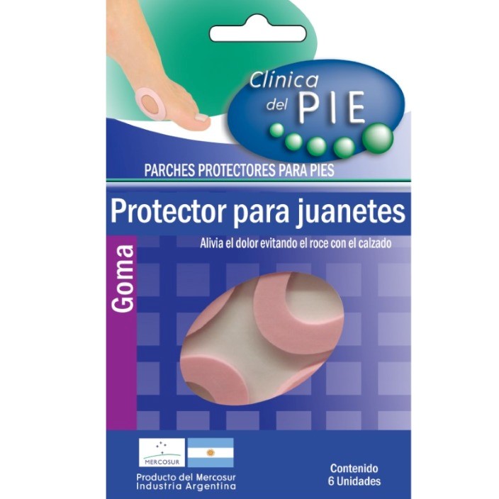 PROTECTOR GOMA DE JUANETES- FP703 (6 UNIDADES)