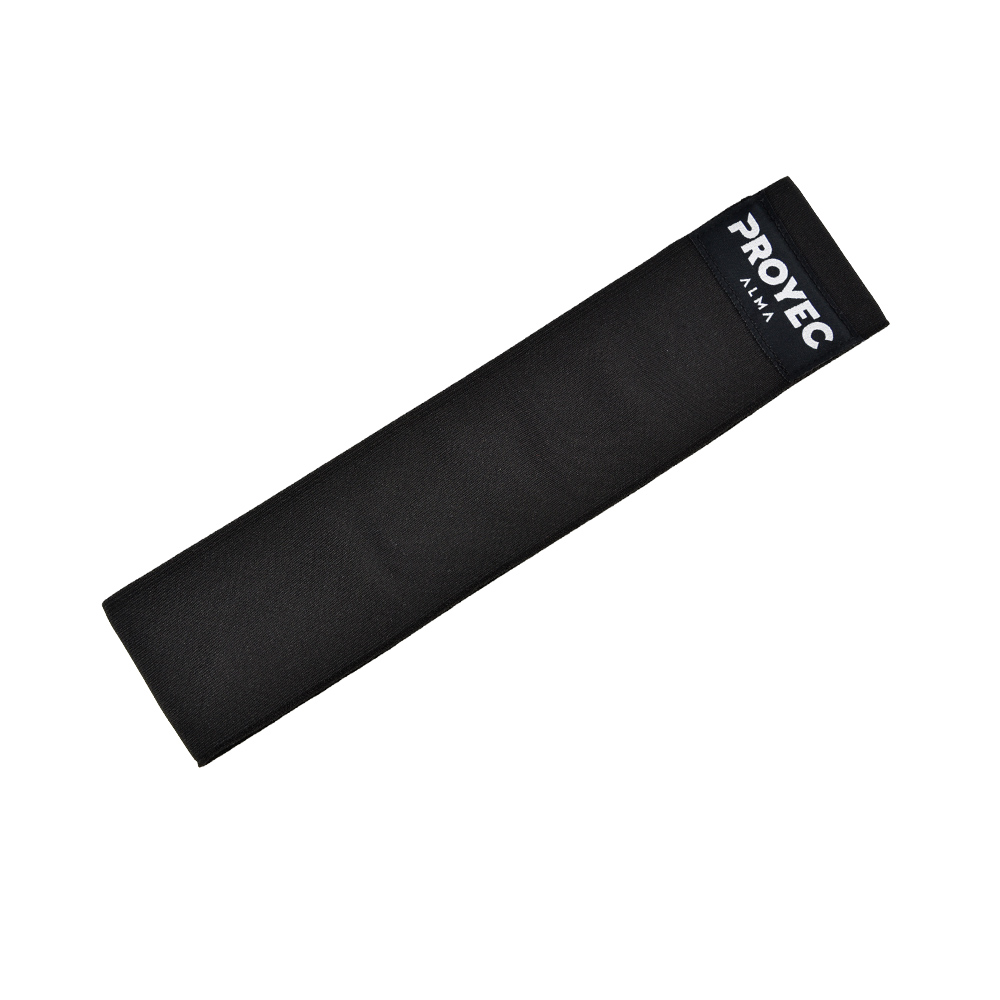 BANDA CIRCULAR DE TELA ALMA LOOP DE 33 X 8 CM DE ALTA DENSIDAD (NEGRO)