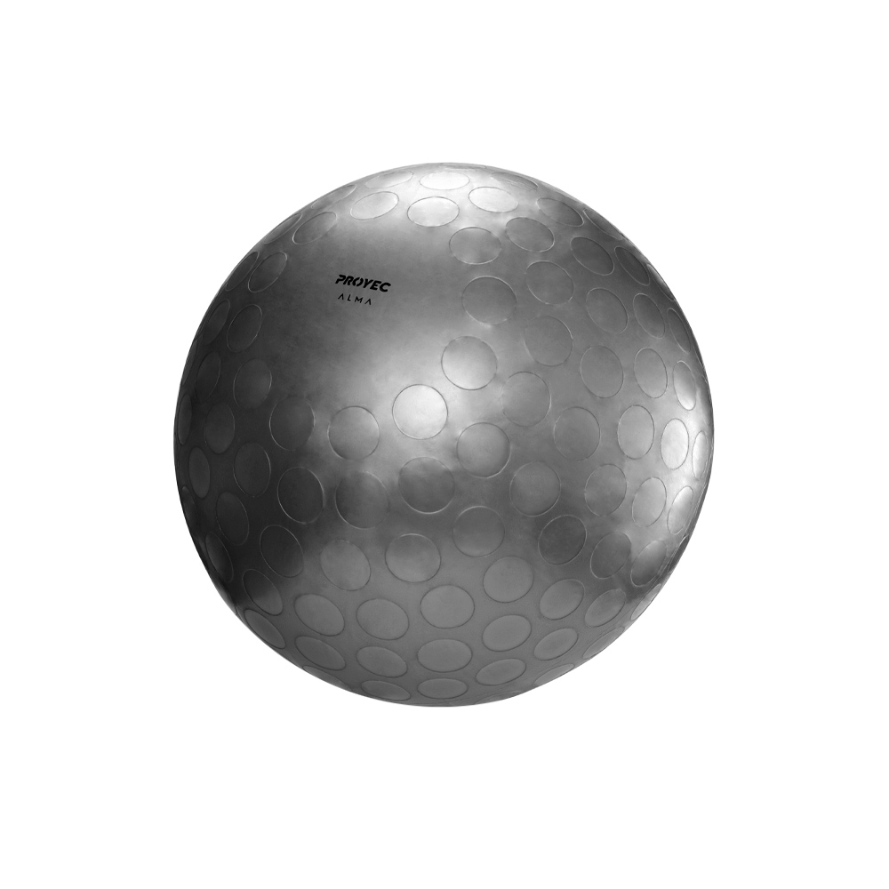 PELOTA DE ESFERODINAMIA DE 85 CM REFORZADA DE 1300 GRS (GRIS) (ALMA FITBALL) (59)
