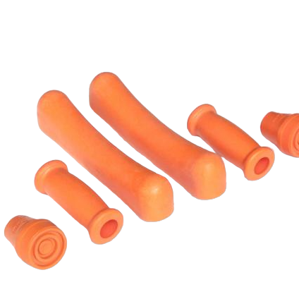 KIT AXILERA-PUÑO-REGATON PARA MULETAS DE ALUMINIO (NARANJA)