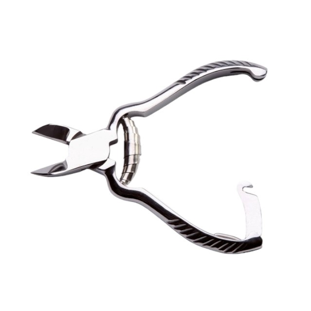 ALICATE PARA UÑAS CURVO GRANDE (GUSANO)