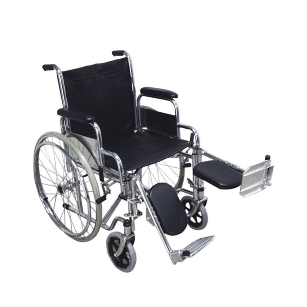 SILLA DE RUEDAS DESMONTABLE CON PEDANA ELEVABLE (*)
