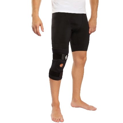 RODILLERA CON ROTULA ABIERTA AJUSTABLE DE NEOPRENE (1)