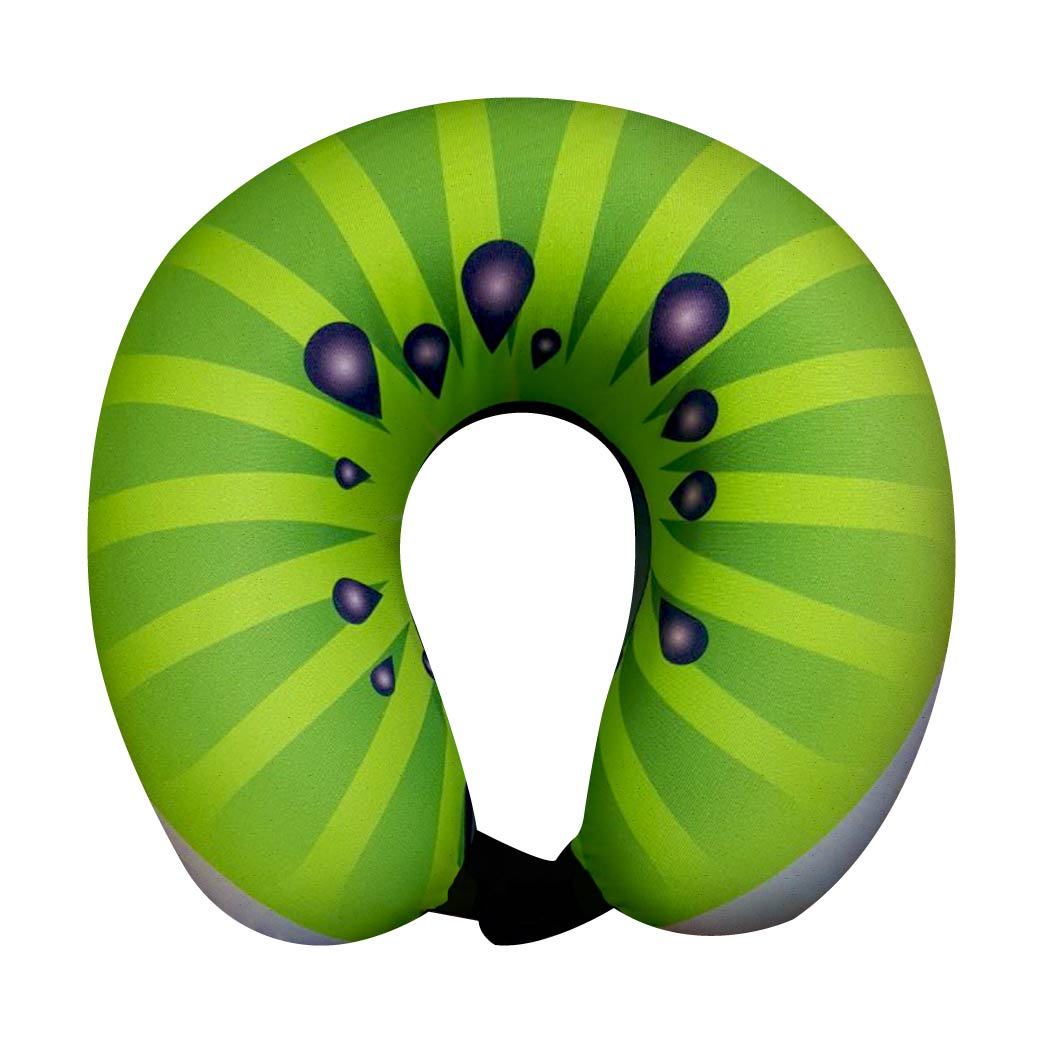 ALMOHADA DE VIAJE VISCOELASTICA (KIWI)