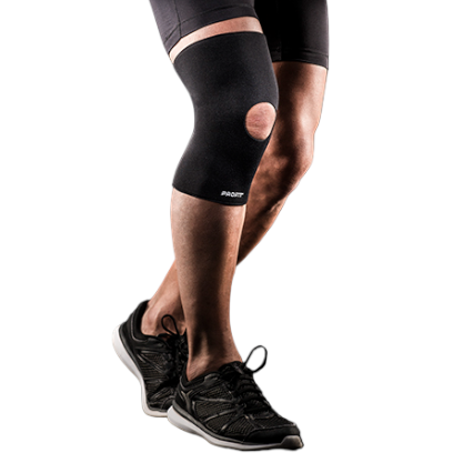 RODILLERA CON APERTURA ROTULIANA DE NEOPRENE
