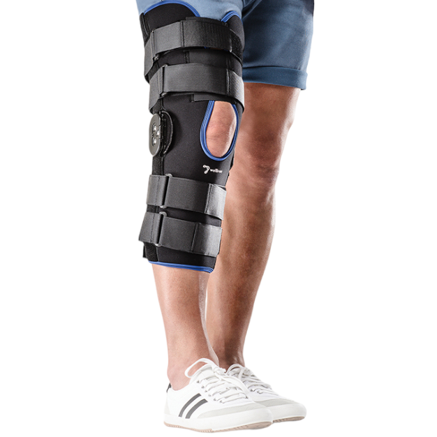 RODILLERA CON ARTICULACION R.O.M POLICENTRICA DE NEOPRENE