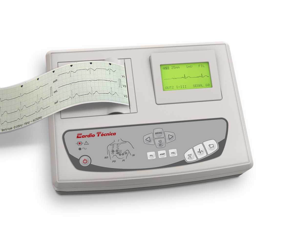 ELECTROCARDIOGRAFO DE 3 CANALES (RG501 PLUS)