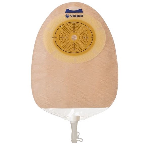 BOLSA SENSURA 1 PIEZA UROSTOMIA TRANSPARENTE MAXI RECORTABLE 10-76 MM (*)