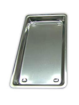 BANDEJA DE ACERO INOXIDABLE LISA