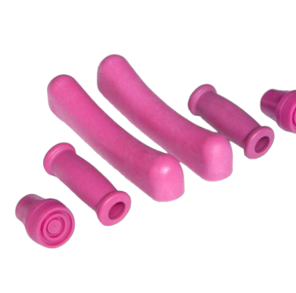 KIT AXILERA-PUÑO-REGATON PARA MULETAS DE ALUMINIO (FUCSIA)