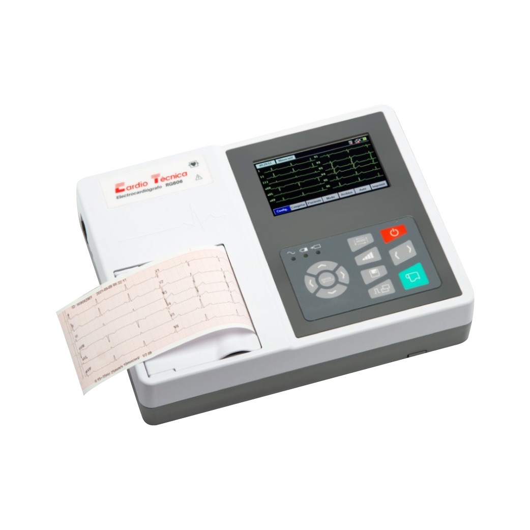 ELECTROCARDIOGRAFO DE 6 CANALES (RG606)