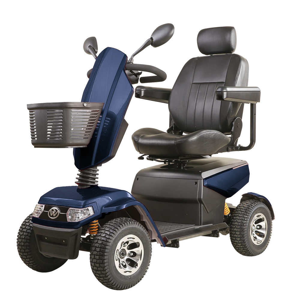 SCOOTER HEAVY DUTY DE 4 RUEDAS AZUL (*)