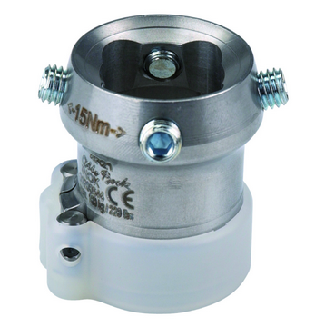 ADAPTADOR CON ROSCA Y TORNILLO-ACERO
