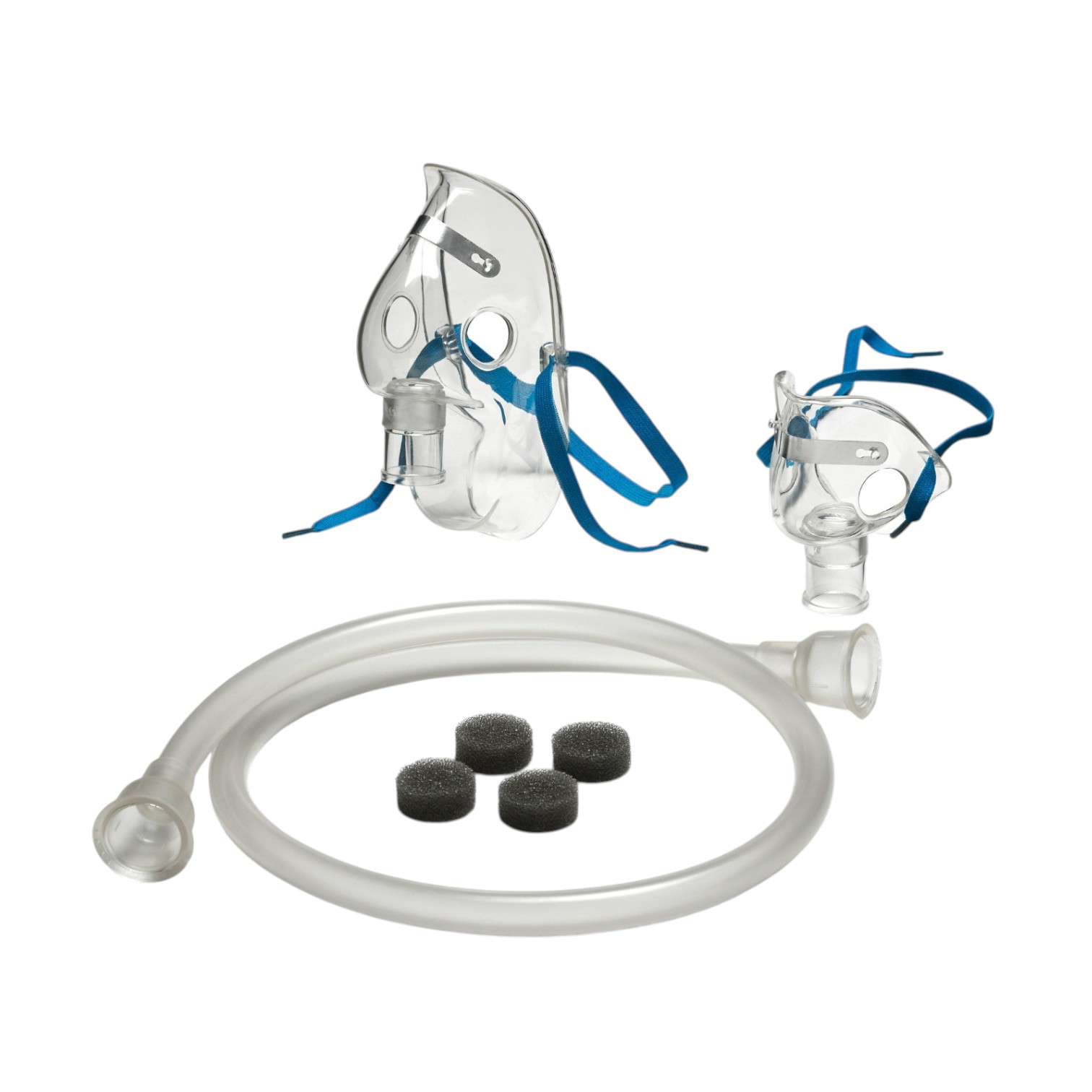 KIT MASCARILLAS Y TUBO PARA NEBULIZADOR ULTRASONICO