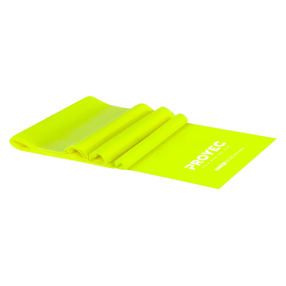 BANDA ELASTICA TIRABAND DE 1.5 MTS. INTENSIDAD ALTA (AMARILLO)