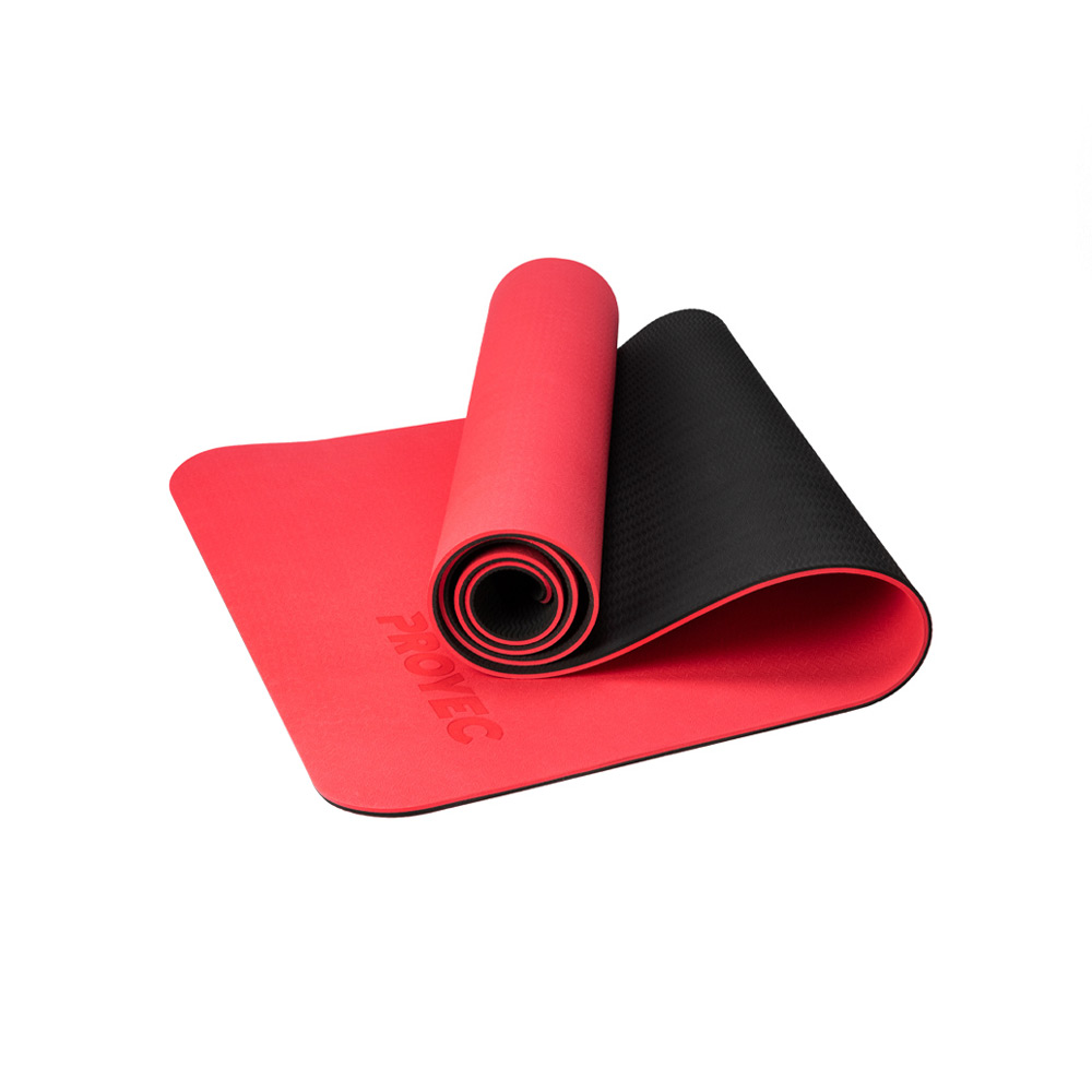 COLCHONETA YOGA MAT DE TPE DE 173 X 61 CM X 6 MM (BICOLOR)