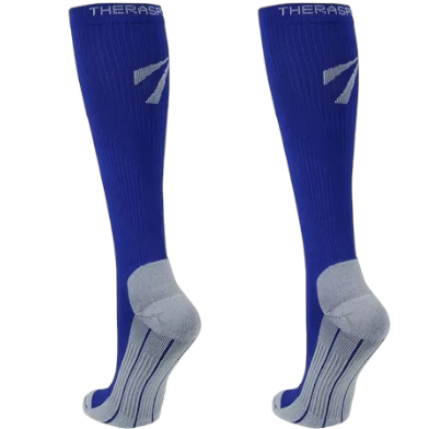 MEDIAS DE COMPRESION PARA RUNNING 15-20 - T M (AZUL)