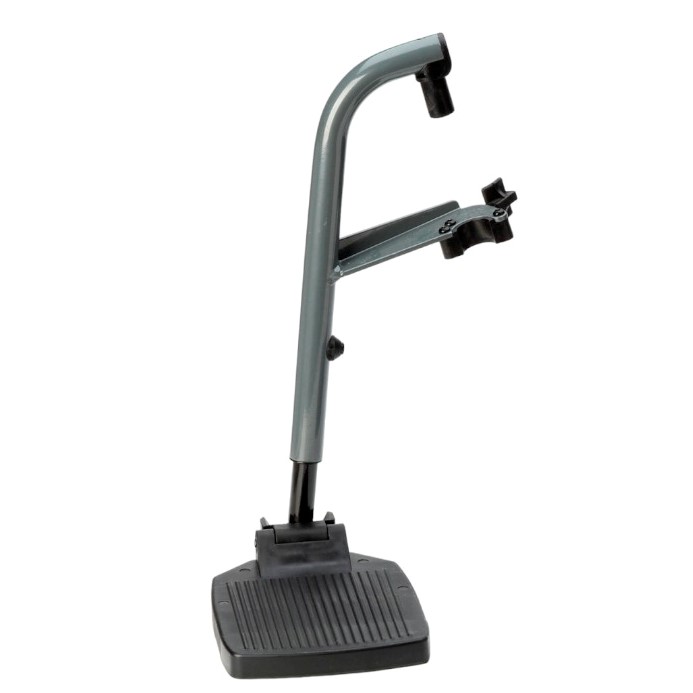 APOYAPIES STANDARD DE ALUMINIO GRIS DERECHO PARA: A501/A502/A503/A511/A512 Y A513 (*)