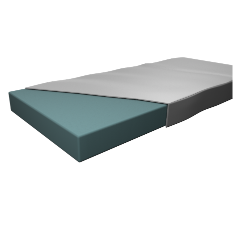 COLCHON PARA CAMA HOSPITALARIA DE 190 X 80 X 15 CM - DENSIDAD 18/20KG (*)