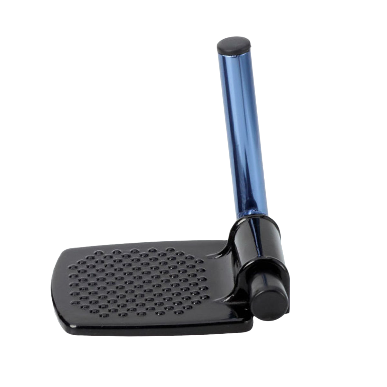 PLATAFORMA IZQUIERDA DE ALUMINIO CON TUBO ASCENDENTE PARA: A581. (*)