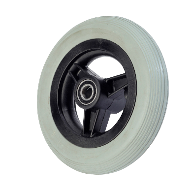 RUEDA TRASERA RUEDA DE GOMA MACIZA DE 15CM CON RULEMANES PARA: A591. (*)
