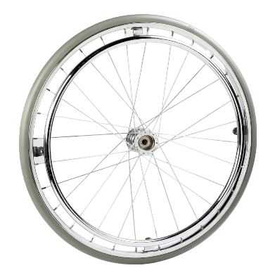 RUEDA DE GOMA MACIZA DE 60 CM CON RULEMANES