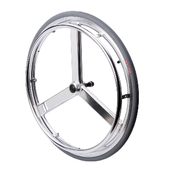 RUEDA CON CUBIERTA NEUMATICA DE 60 CM CON DESACOPLE RAPIDO PARA: A571. (*)