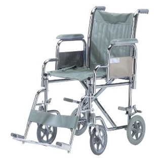 SILLA DE RUEDAS DE TRANSPORTE DE 41 CM (*)