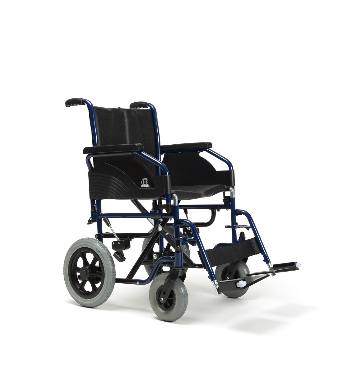 SILLA DE RUEDAS DE TRANSPORTE DE 46 CM - LINEA EURO