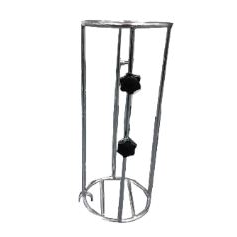 SOPORTE DE TUBO DE OXIGENO PARA SILLAS DE RUEDAS DE ACERO (*)
