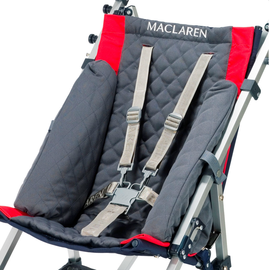SOPORTES LATERALES ACOLCHADOS PARA SILLA MAC LAREN