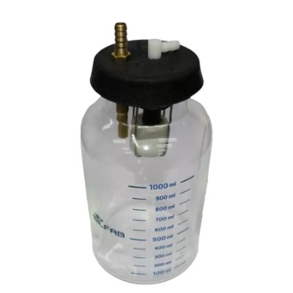 FRASCO DE VIDRIO DE 1 LITRO