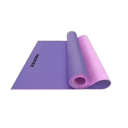 COLCHONETA YOGA MAT DE TPE DE 173 X 61 CM X 6 MM (BICOLOR - VIOLETA) (*)