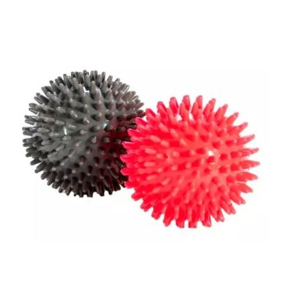 SET DE 2 PELOTAS DESCONTRACTURANTES (GRIS/FUCSIA)