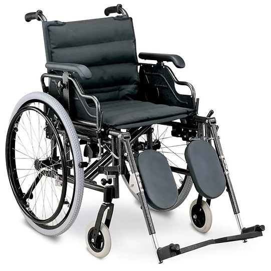 SILLA DE RUEDAS DE ALUMINIO DESMONATBLE REFORZADA RUEDAS NEUMATICAS (*)