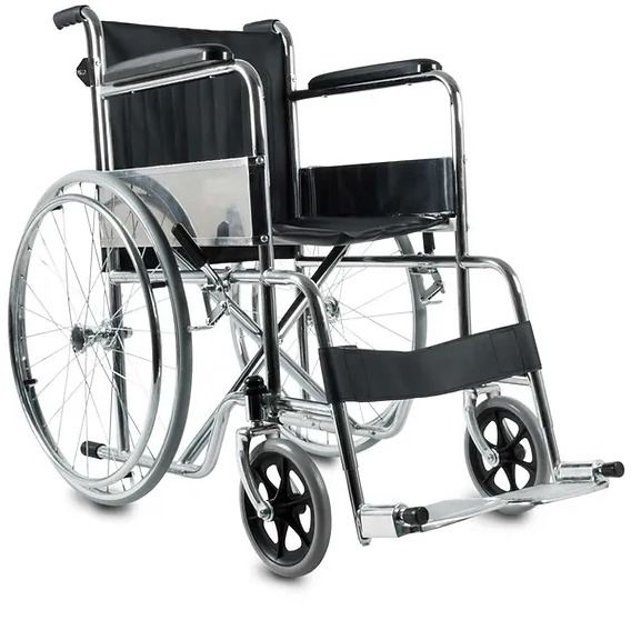 SILLA DE RUEDAS SEMI FIJA DE 46 CM