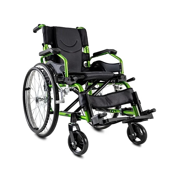 SILLA DE RUEDAS DE ALUMINIO PEDIATRICA DE 35 CM (*)