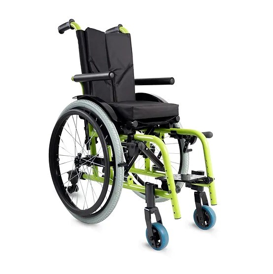 SILLA DE RUEDAS DE ALUMINIO PEDIATRICA DE 35 CM (*)