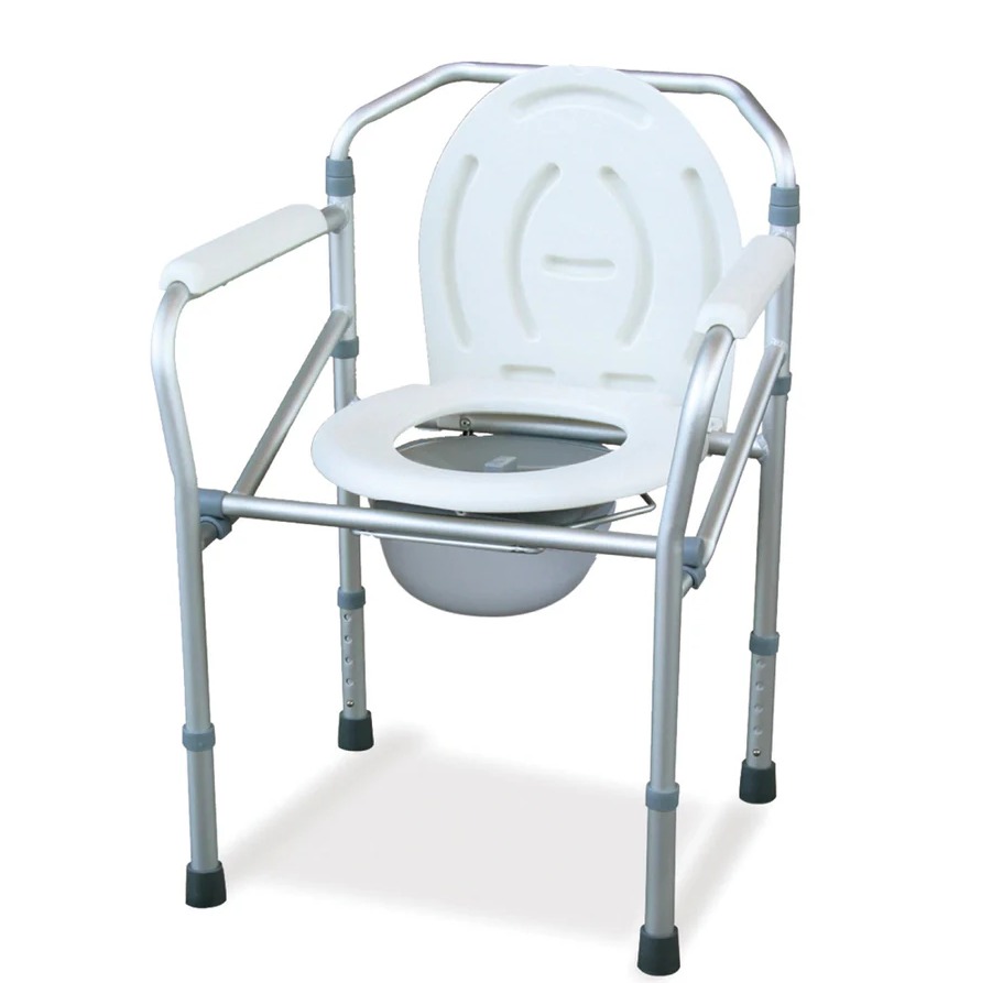 INODORO PORTATIL DE ALUMINIO PLEGABLE